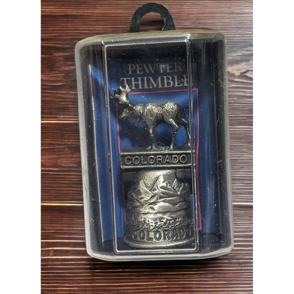 Colorado Collectible Pewter Thimble